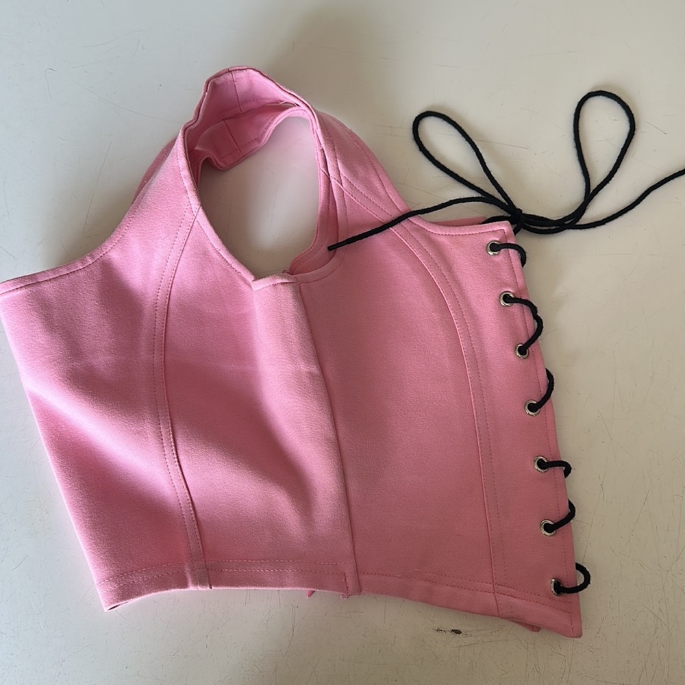 SOLD I.AM.GIA tie front corset 💕💕💕💕 Y2K girl 💅 - Picture 10 of 10